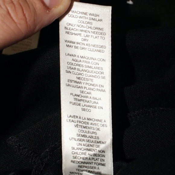 Chico's Pants Size Extra Small Black Wide Leg Sing - Picture 9 of 13